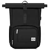 Lekespring Zaino da donna, grande, con scomparto isolante, versatile, per laptop, zaino da viaggio, per scuola, lavoro, università, sport, picnic, shopping e tempo libero, Nero-01, L, Zaino