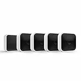 Blink Indoor, Videocamera di sicurezza in HD, senza fili, batteria autonomia 2 anni, rilevazione movimento, comunicazione bidirezionale, compatibile con Alexa | 4 videocamere