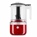 KitchenAid 5KFCB519EER Rosso Imperiale Tritatutto Elettrico senza fili 1,19 l