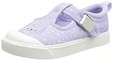 Clarks City Dance T., Scarpe da ginnastica, Bambine e ragazze, Tela Viola, 27.5 EU
