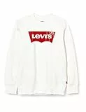 Levi's Lvb-Batwing Crewneck Sweatshirt Bambini e Ragazzi, Bianco (Marshmallow), 10 anni