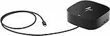 HP Docking station USB-C G5 Essential | USB-C Hub | USB | Thunderbolt | USB-C | USB 3.0 | 2 x 1.4 DisplayPort | HDMI 2.0 | Audio | RJ-45 | Nero