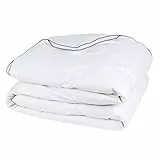 Pikolin Home - Piumone nordico in piumino d’oca 96% 220 g/m² con tessuto in cotone, autunno/inverno
