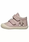 Naturino Cocoon Bear VL-Scarpine Primi Passi in Pelle con Patch Orso, Rosa Cipria 21