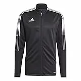 adidas TIRO21 TK Jkt, Giacca da Allenamento Unisex-Adulto, Nero, XL