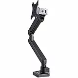 StarTech.com Supporto da scrivania per monitor VESA da 17' a 34' - 2 porte USB 3.0 integrate - con gestione dei cavi (ARMSLIM2USB3)