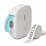 PRT Qutie Mini Etichettatrice Bluetooth - Portatile Stampante Etichette Adesive, Termica Per la casa, l'ufficio e la Scuola, Etichette Per iOS e Android