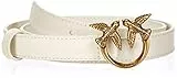 Pinko Love Berry Simply Belt H2 Vit., Cintura Donna, C03q_beige G. Maroso-antique Gold, M