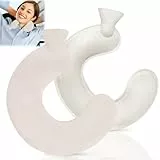 Borsa dell'acqua calda per il collo, borsa dell'acqua calda con coperchio, a forma di U, copertura in tessuto rimovibile, lunga borsa dell'acqua calda, bottiglia d'acqua anti-perdite per collo, vita e