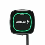 Caricabatterie Wallbox Pulsar Plus per veicoli elettrici - Potenza regolabile fino a 7,4 kW - Connettore Tipo 2 -Connessione Wi-Fi, Bluetooth. OCPP compatibile. (Type 2-7.4 KW | 5 m, Black)