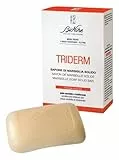 Bionike Triderm - Sapone Solido di Marsiglia per Pelli Sensibili e Intolleranti, Detergente Corpo Delicato per Lavaggi Frequenti ad Azione Protettiva e Idratante, Dona Morbidezza alla Pelle, 100 gr