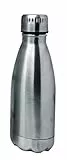 NERTHUS FIH 590 - Thermos a doppia parete per freddo e caldo. Design Inox di acciaio inossidabile 350 ml. Senza BPA. Tappo ermetico.