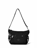 Kipling GABBIE S, Borsa a Tracolla, Donna, Nero (Black Noir), Taglia unica