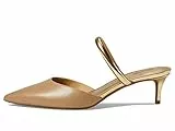 MICHAEL KORS Jessa Mule Kitten, Scarpa con Il Tacco Donna, Camel, 40.5 EU