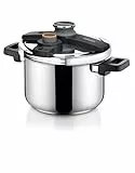 Tescoma 702766 Pentola a Pressione, Acciaio Inossidabile, Argento, 22 cm