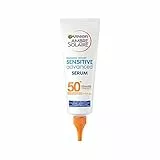 Garnier Siero Corpo Protettivo Sensitive Advanced, Per Pelli Sensibili, Protezione SPF 50+, Resistente All'Acqua, Con x2 Ceramidi, Ambre Solaire, 125 ml
