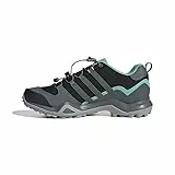 adidas Terrex Swift R2 GTX , Sneakers Donna, Core Black/Blue Oxide/Acid Mint, 38 EU