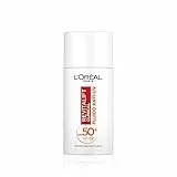 L'Oréal Paris Fluido Anti-UV Revitalift Clinical, SPF 50+, Protezione Molto Alta, Con Vitamina C Antiossidante, 50 ml
