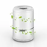 FAHEFANA Purificatore D'aria per Camera da Letto con Filtro Hepa al 99,95%, Purificatore D'aria Portatile per Odori, Animali Domestici, Polline, ecc