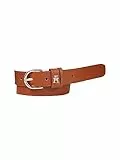 Tommy Hilfiger TH Senza Tempo 2.5 Cinture, Natural Cognac, 100 cm Donna
