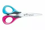 Maped - Sensoft 3D 1 x forbici rosa & blu per mancini 13 cm