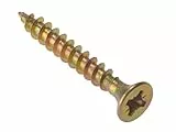 Bargainscrews - Confezione da 200 viti multiuso, ideali per essere impiegate su pannelli truciolari, MDF, PVC e legno 5.0 x 50mm
