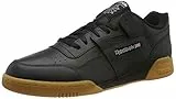 Reebok Workout Plus, Sneaker Unisex - Adulto, Nero Black Carbon Classic Red Reebok Royal Gu 000, 45.5 EU