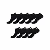 UMBRO Calzini Uomo non scivoloso, set di 9 Calze Sportive Uomo, comodi e confortevole, Nero, Taglie 39/42