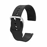 cobee Cinturini in silicone, a sgancio rapido, impermeabili, di ricambio, regolabili, per orologio sportivo, anti-sudore, per il lavoro, per le uscite di lavoro, cinturino universale in silicone 22mm