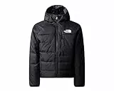 THE NORTH FACE Reversibile Perrito Piumino, Nero, 170 Bambini e Ragazzi