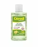 Citrosil - Gel di Alcool Disinfettante per Mani, Igienizzante Gusto Limone e Timo, per Mani Morbide e Profumate con Proprietà Antibatteriche - Flacone da 100 ml