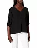 JDY Jdydivya 3/4 Top Wvn Noos, Camicia Donna, Nero (Schwarz), 40