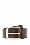 BOSS JOR-gr_sz40, Cintura Uomo, Marrone Scuro, 105 cm