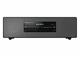 Panasonic SC-DM502E-K Sistema Micro Hi-Fi, 40W, Radio Fm, DAB/DAB+, Lettore CD, Porta USB, Bluetooth, Aux, Riproduzione MP3, Alloggiamento in Legno e Copertura in Rame, Design Elegante, Nero