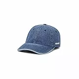 Levi's Essential cap Headgear, Jeans Blu, Taglia Unica Unisex-Adulto