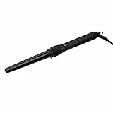Amazon Basics - Ferro conico arricciacapelli in ceramica PTC, 2, 5 cm, Nero