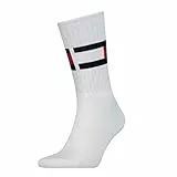Tommy Hilfiger CREW SOCK, Calzini, Uomo, Blanco (White), 43-46