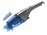 Hoover HJ72WDLB 011 Aspirapolvere a batteria, 50 W, 0.3 litri, 84 Decibel, Plastica, Titanio/Blu Trasparente