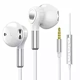 Cuffie Auricolari In Ear con Filo con Microfono,Cuffie Magnetici Sport,Cuffiette con Filo e Controllo del Volume,stereo e audio Hi-Fi Auricolari per Samsung,LG,Xiaomi,Huawei etc Jack da 3,5 mm