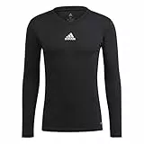 adidas Team Base Tee, Maglia Lunga Uomo, Nero, M