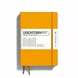 LEUCHTTURM1917 363388 Taccuini Medium (A5), Copertina rigida, 251 pagine numerate, Rising Sun, Righe