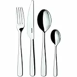 Guzzini Grace Set 24 Posate, Grigio, 6 unità