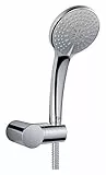 Ideal Standard B9454AA Idealrain M3 minikit doccia, doccetta a 3 Funzioni con diametro 10 cm, cromato