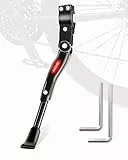ANDIMEI Cavalletto Bici MTB per 24”-28” - Regolabile Alta qualità Alluminio Lega Bike Stand Cavalletti per Bicicletta Mountain Bike, Bici da Strada, ebike, BMX,MTB Elettrica, Bici Pieghevole (Nero)