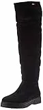 Tommy Jeans Stivale Lungo Caldo, Moda Donna, Nero, 38 EU