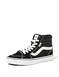 Vans Filmore Hi, Sneaker, Donna, (Suede/Canvas) Black/White, 41 EU