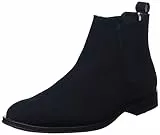 Tommy Hilfiger Casual Hilfiger Nubuck Chelsea, Stivale Basso Uomo, Cielo del Deserto, 42 EU