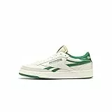 Reebok Club C Revenge Vintage, Scarpe da ginnastica Uomo, Chalk Paperwhite Glen Green, 43 EU