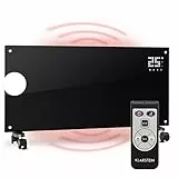 Klarstein Stufa Elettrica Basso Consumo, Stufa Elettrica 2000W, Termoconvettore con Rotelle, Termosifone Elettrico Portatile, Termoconvettore a Parete con Termostato, Stufetta Elettrica per Casa