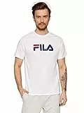 FILA Bellano Tee, T-shirt Unisex - Adulto, Bianco (White), M